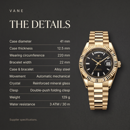 HOUR — Dulunwe Automatic 41