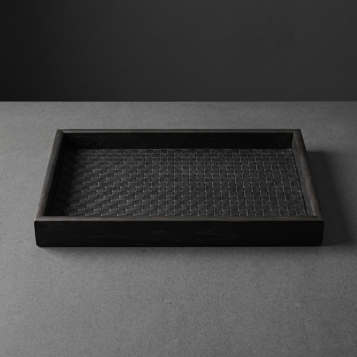 STILL — Woven-Texture Valet Tray