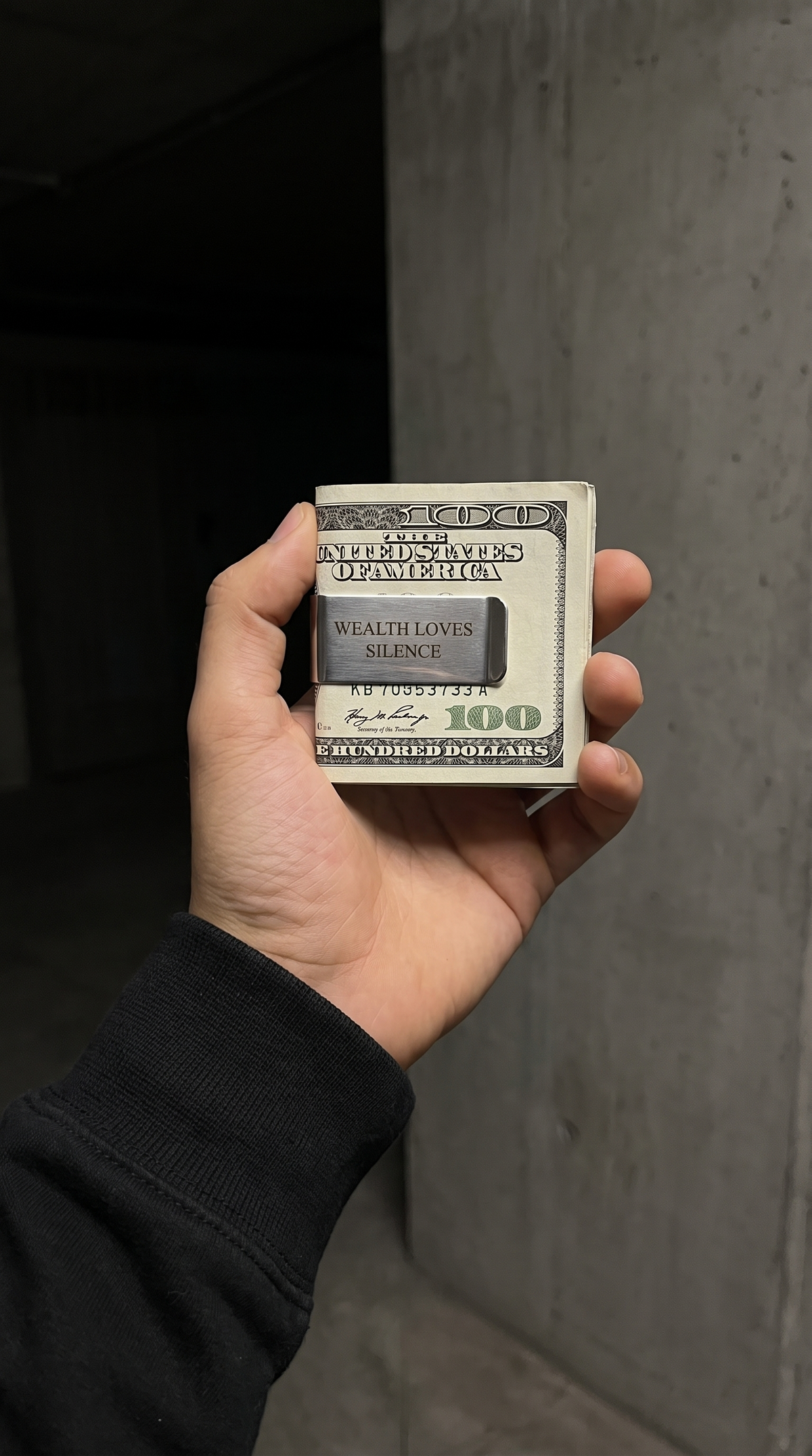 STATEMENT — Engraved Money Clip
