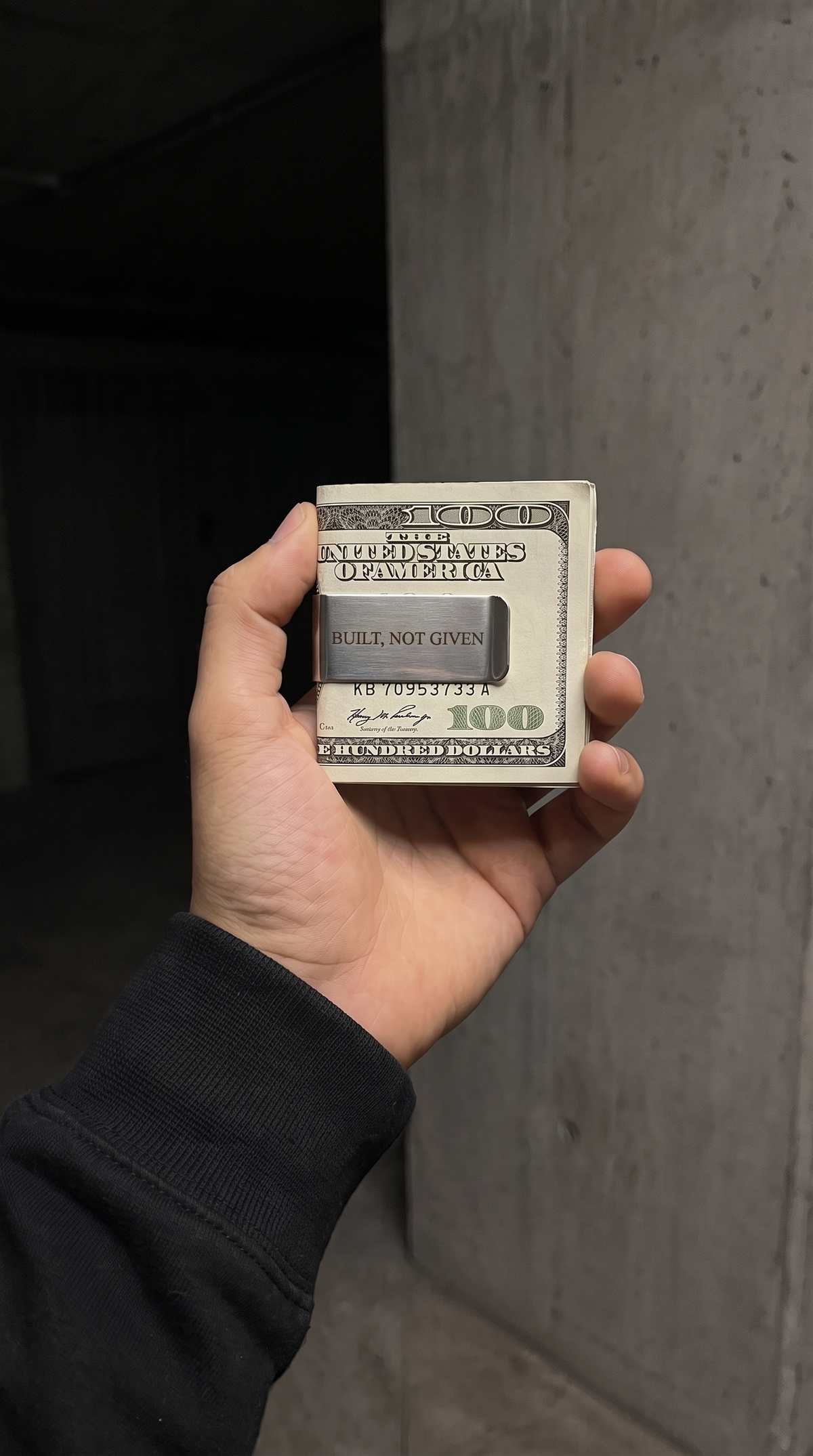 STATEMENT — Engraved Money Clip