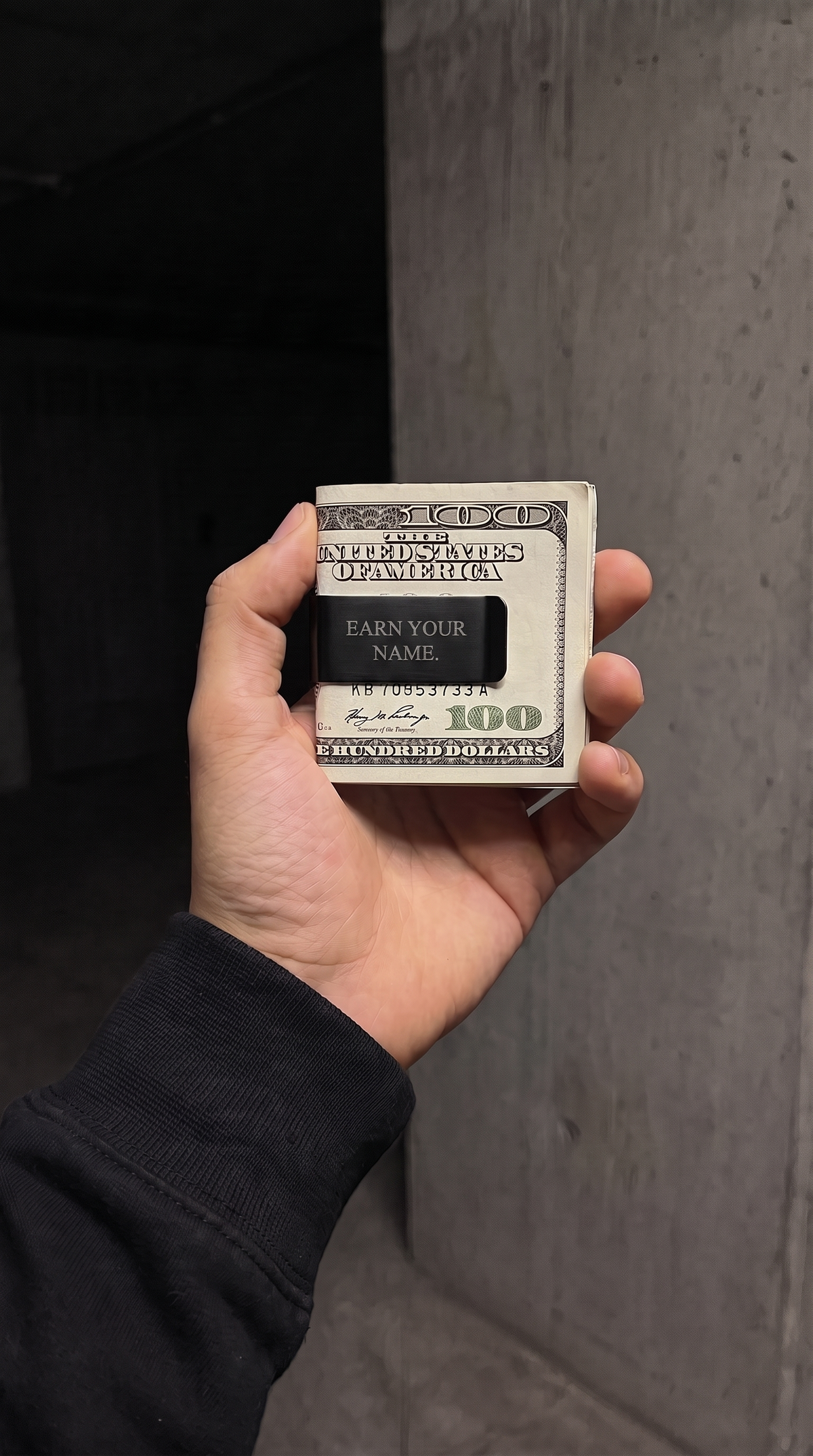 STATEMENT — Engraved Money Clip