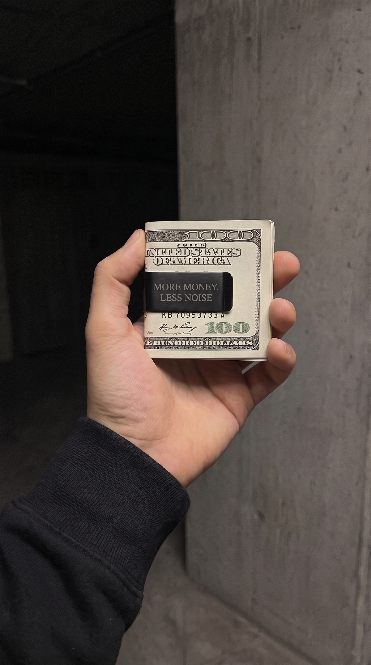 STATEMENT — Engraved Money Clip
