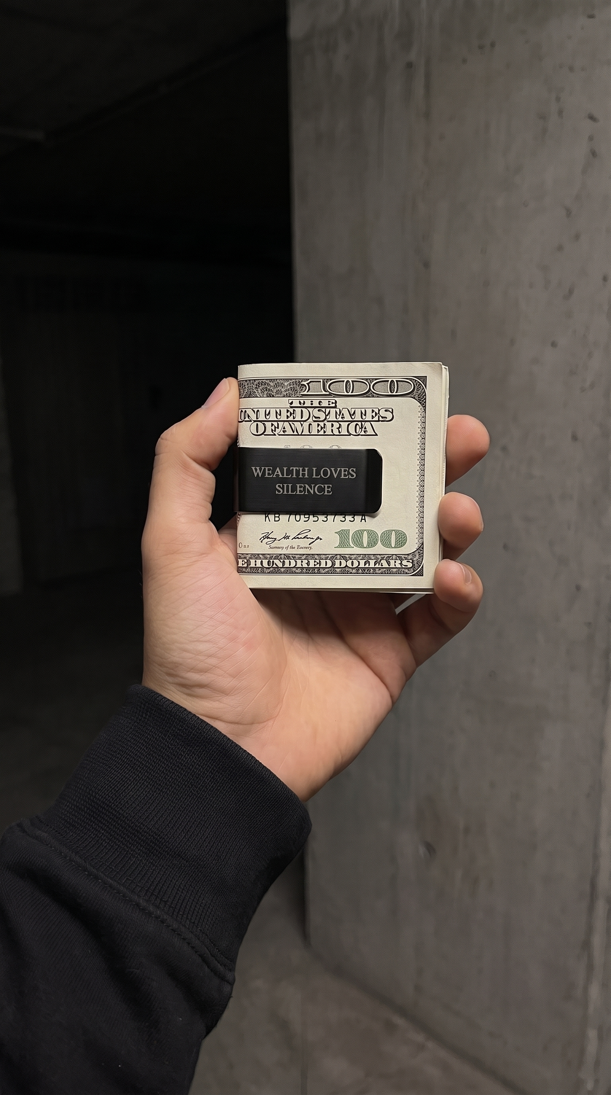 STATEMENT — Engraved Money Clip