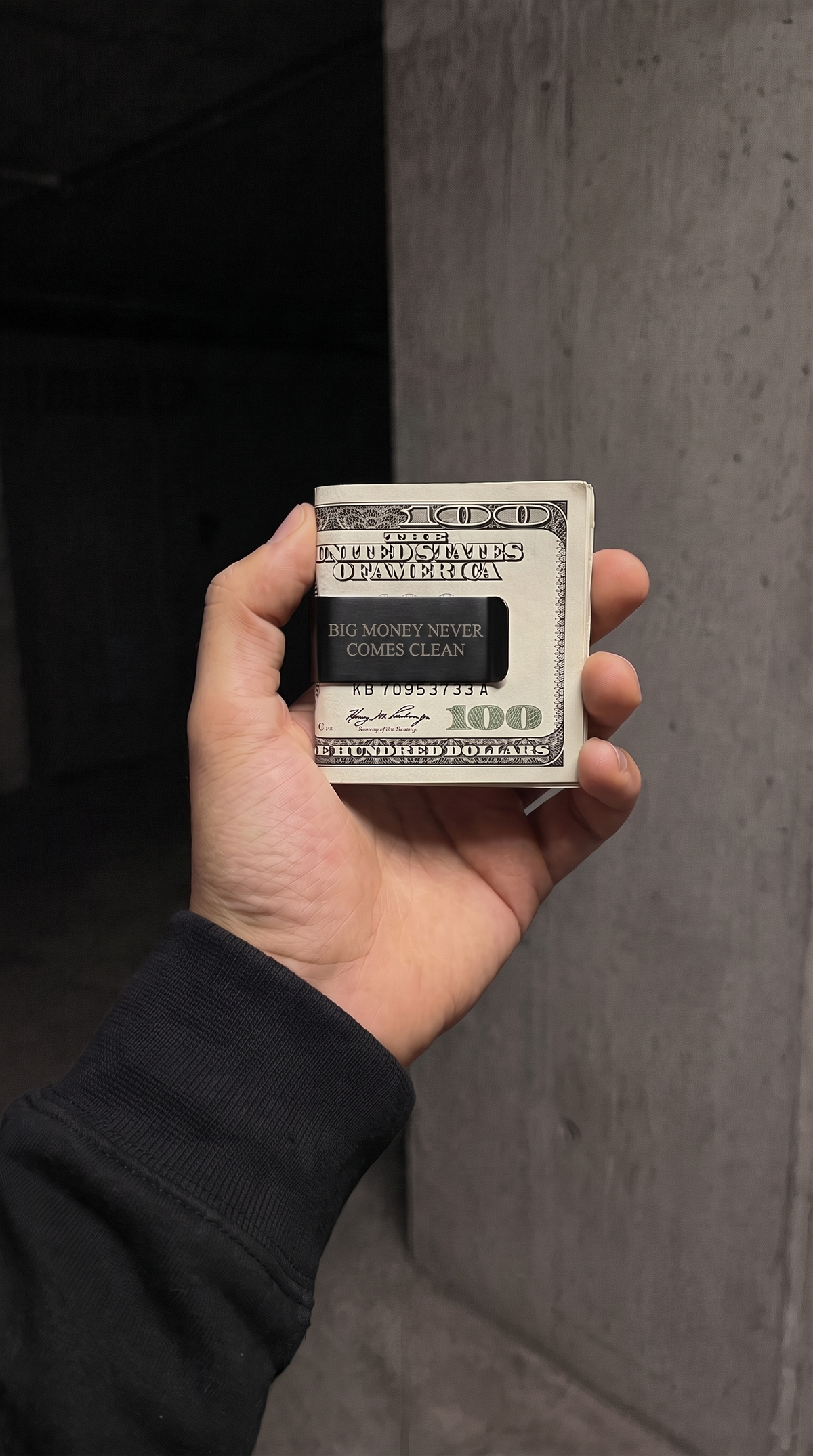 STATEMENT — Engraved Money Clip