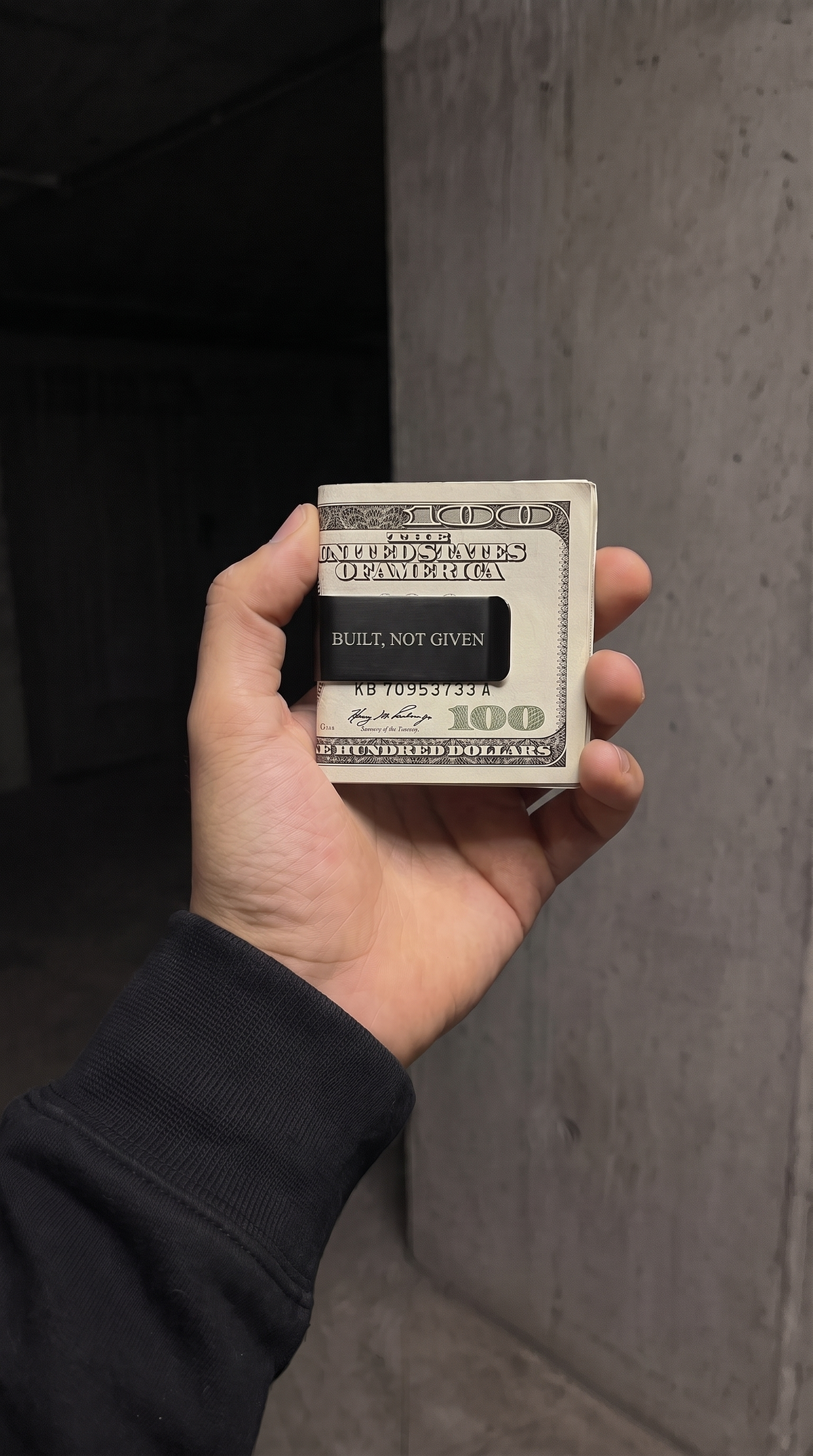 STATEMENT — Engraved Money Clip