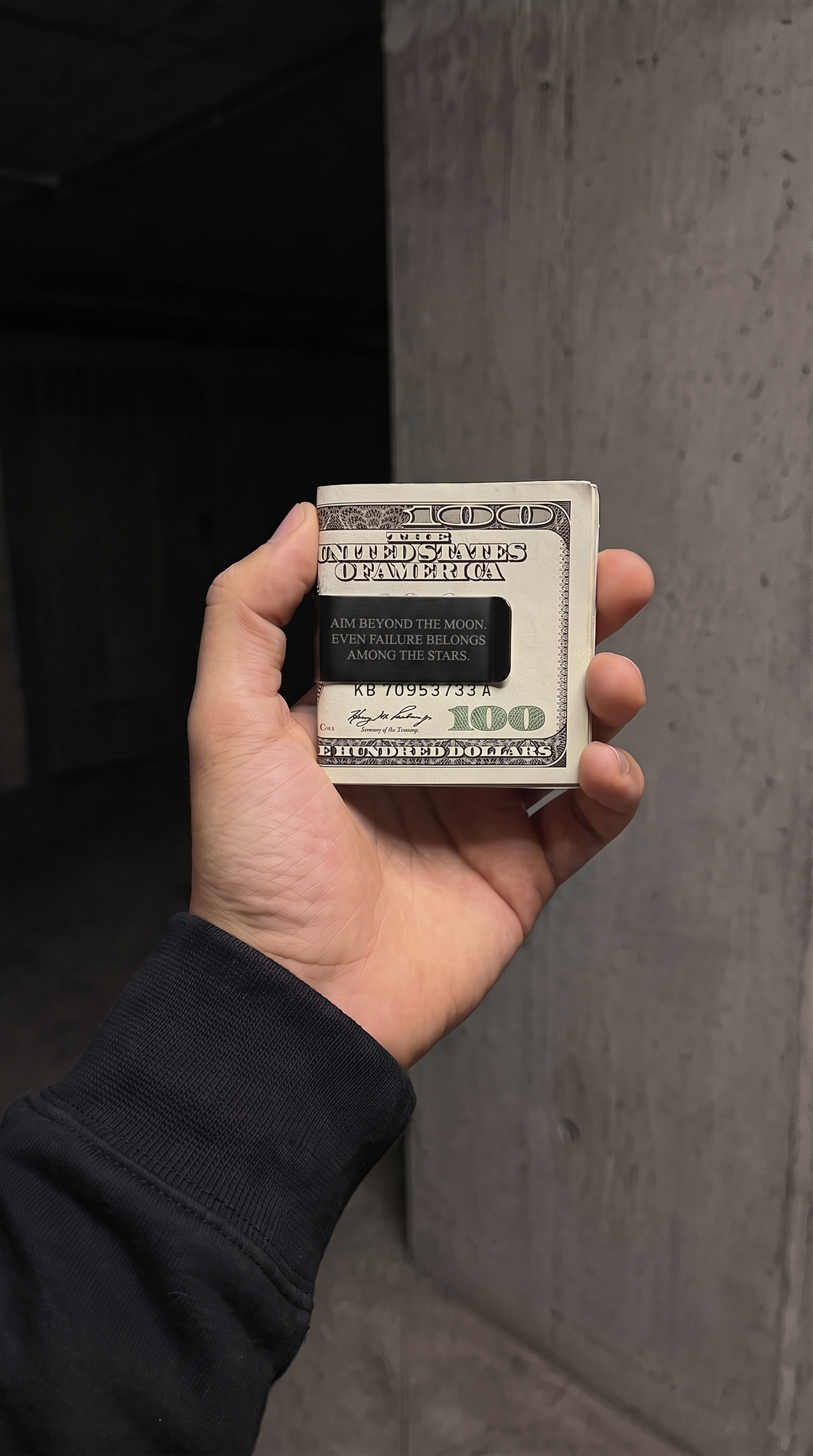 STATEMENT — Engraved Money Clip